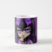 Taza diseño Kuromi fanart rostro Kaffeetasse (Mittel)