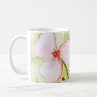 Taza dos flores kaffeetasse
