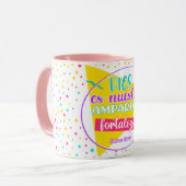 Taza en Colores Combinados Tasse (Vorderseite Links)