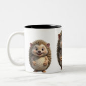 taza erizos divertida zweifarbige tasse (Links)