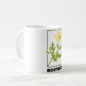 Taza estampado de flor Monterón Kaffeetasse (Vorderseite Links)