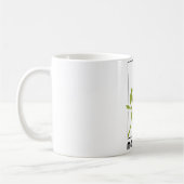 Taza estampado de flor Monterón Kaffeetasse (Links)