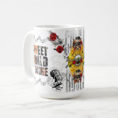 taza grande con diseño exclusivo Banda de rock Kaffeetasse (Vorderseite Links)