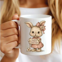 Taza Happy Easter para café