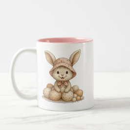 Taza Happy Easter para café Zweifarbige Tasse