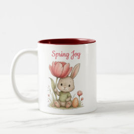 Taza Happy Easter para café Zweifarbige Tasse