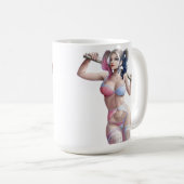 TAZA HARLEY QUINN BATTER KAFFEETASSE (VorderseiteRechts)
