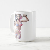 TAZA HARLEY QUINN BATTER KAFFEETASSE (Vorderseite Links)
