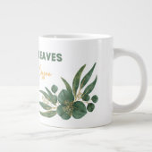 Taza Hojas Eucalipto Jumbo-Tasse (Rechts)