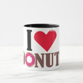 Taza I LOVE DONUTS Tasse (Zentrum)