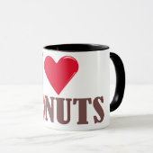 Taza I LOVE DONUTS Tasse (VorderseiteRechts)
