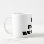Taza I love make websites Kaffeetasse (Links)