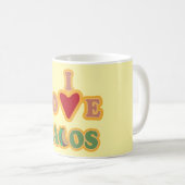 Taza I Love Tacos Kaffeetasse (VorderseiteRechts)