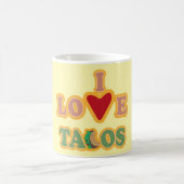 Taza I Love Tacos Kaffeetasse (Mittel)