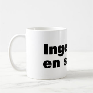 Taza ingeniero en sonido kaffeetasse