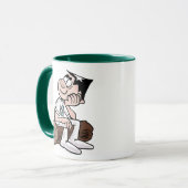 TAZA JARRO JUAN PUEBLO CONTENTO TASSE (Vorderseite Links)