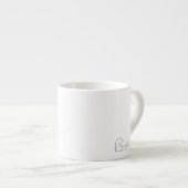 taza jumbo espressotasse (Vorderseite Rechts)