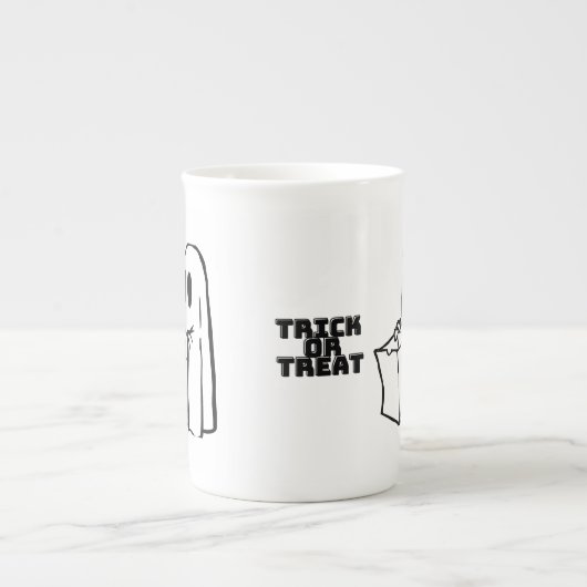 Taza Jumbo     TRICK OR TREAT   Porzellantasse (Vorderseite)