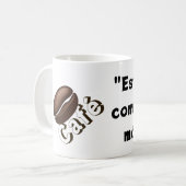 Taza Kaffeetasse (Vorderseite Links)