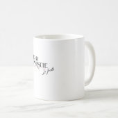 Taza KinnPorsche Logo Kaffeetasse (VorderseiteRechts)