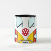 Taza Kombi Arcoíris Peace – Furgoneta Hippie Multi Tasse (Zentrum)