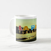 Taza La Paz turistica Kaffeetasse (Vorderseite Links)