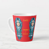 Taza Lady Acuario – Tu signo en cada sorbo Milchtasse (Linke Ecke)