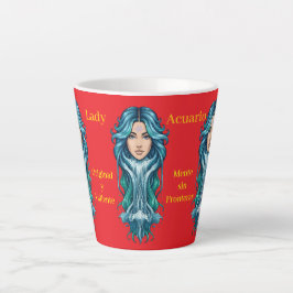 Taza Lady Acuario – Tu signo en cada sorbo Milchtasse