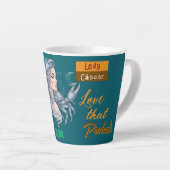Taza Lady Cáncer – Magia lunar Milchtasse (Rechte Ecke)
