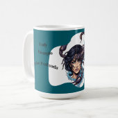 Taza Lady Escorpio Kaffeetasse (Vorderseite Links)