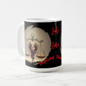Taza Lady Libra Kaffeetasse (Vorderseite Links)