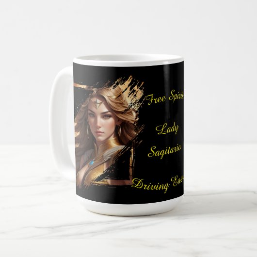 Taza Lady Sagitario Kaffeetasse (Vorderseite Links)