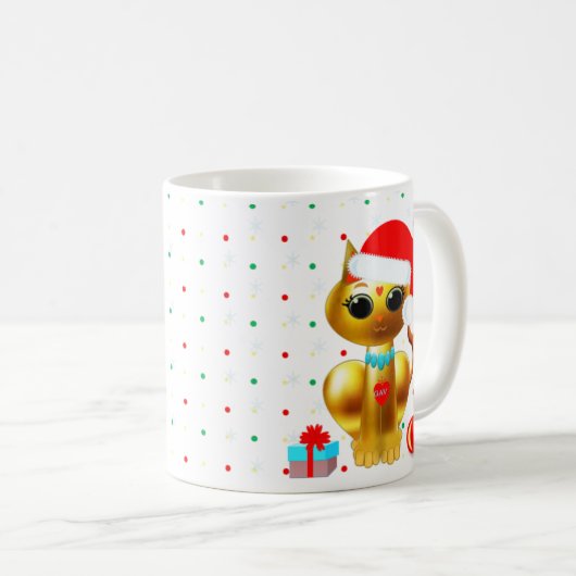 Taza linda de navidad kaffeetasse (VorderseiteRechts)