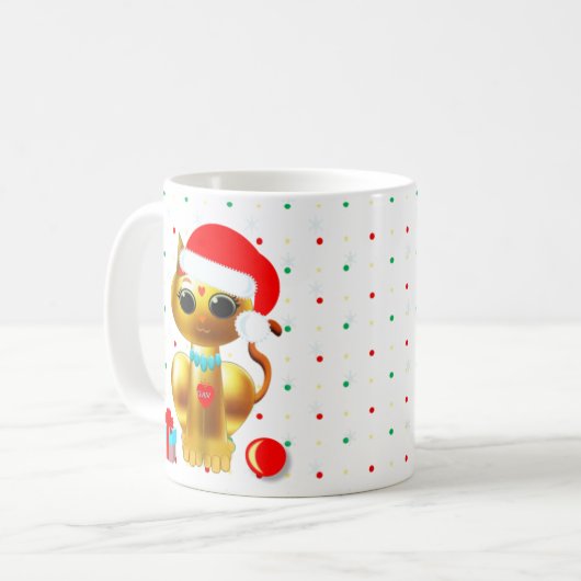 Taza linda de navidad kaffeetasse (Vorderseite Links)