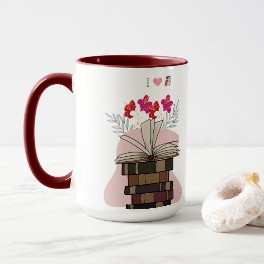 Taza Literaria El Accesorio Perfecto para lectoras Tasse (Mit Donut)