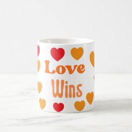 Taza “Love Wins” – El amor siempre gana Kaffeetasse