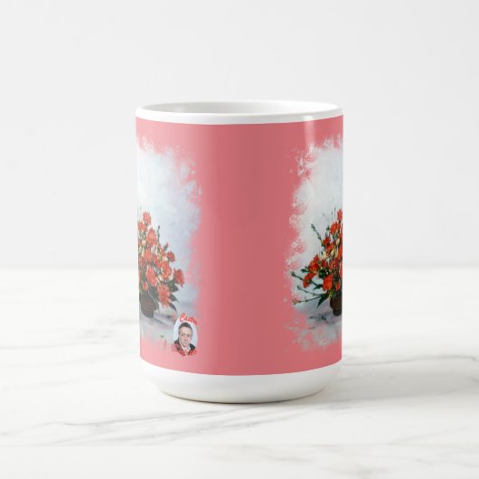 Taza Mágica Bodegón de flores Verwandlungstasse (Zentrum)