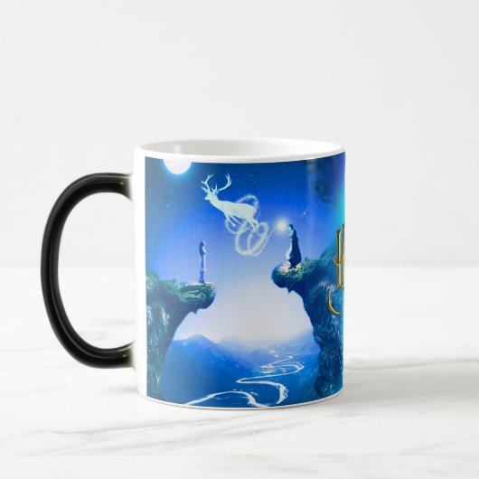 taza mágica de Harry Potter Verwandlungstasse (Links)