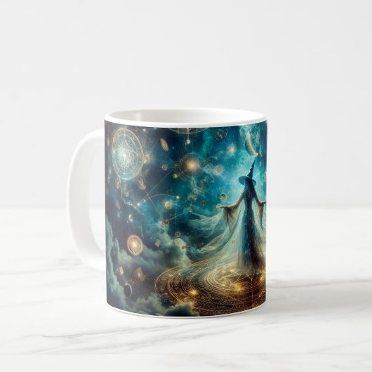 Taza mágica — Hechizo de Luna Kaffeetasse (Vorderseite Links)