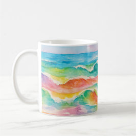 Taza mar de colores kaffeetasse