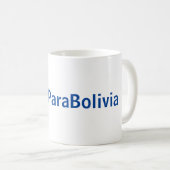 Taza Mar para Bolivia Kaffeetasse (VorderseiteRechts)