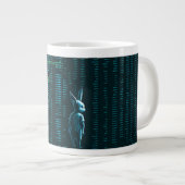 Taza matrix hacker computers  programmer 3 Jumbo-Tasse (Vorderseite Rechts)