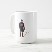 Taza Messi Inter Miami Kaffeetasse (Vorderseite Links)