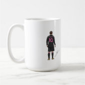 Taza Messi Inter Miami Kaffeetasse (Links)