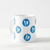 Taza mosaico kaffeetasse (Vorderseite Links)