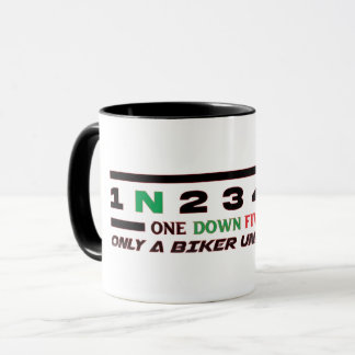 Taza Motera Biker Rider Tasse