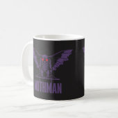 Taza mothman vector arte kaffeetasse (Vorderseite Links)