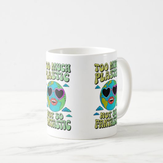 Taza Mug ciudado del medio ambiente Kaffeetasse (VorderseiteRechts)