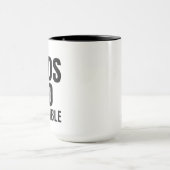 Taza mug with a religious phrase tasse (Zentrum)