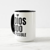 Taza mug with a religious phrase tasse (Vorderseite Links)